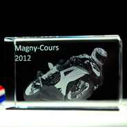 récompense en verre