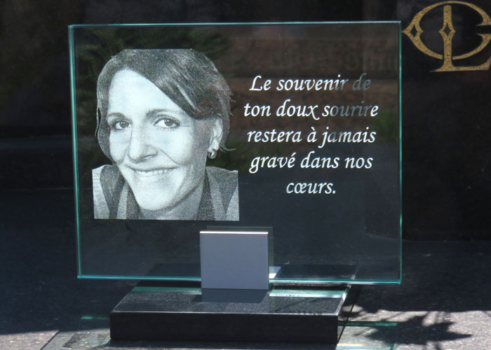 Plaque Funéraire Personnalisée