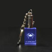 Porte-clés Cancer<br />   (LED bleue)
