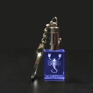 Porte-clés Scorpion<br />    (LED bleue)